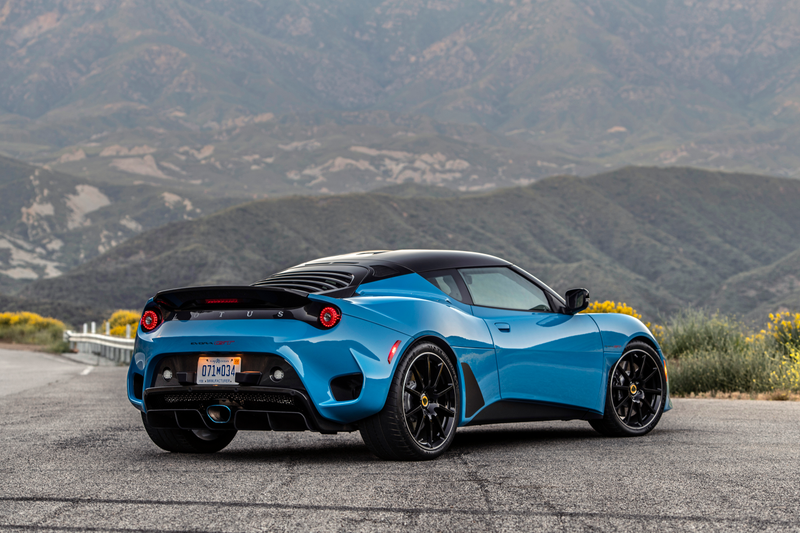 Illustration for article titled The 2020 Lotus Evora GT Gets Its Rear Seat Back And 6 Extra HP